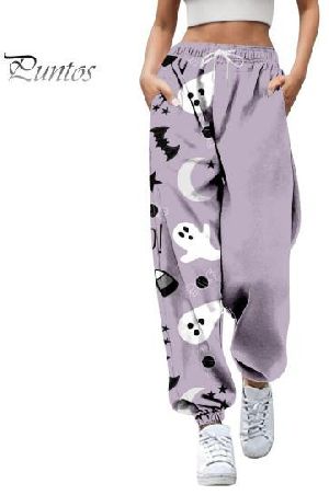 Printed Multicolor Women Trouser Pant