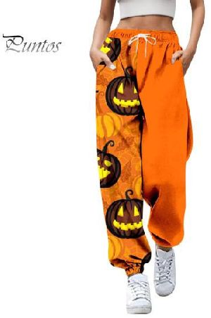 Printed Multicolor Women Trouser Pant