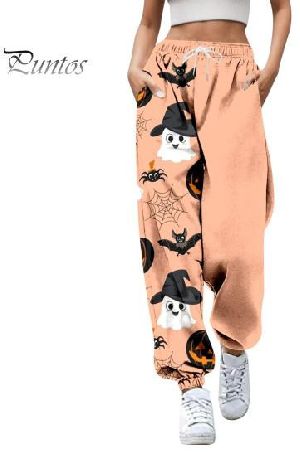 Printed Multicolor Women Trouser Pant