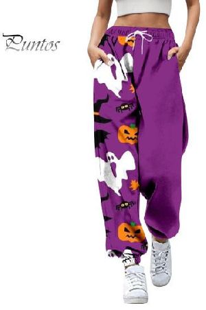 Printed Multicolor Women Trouser Pant