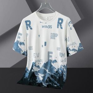 Mens Graphic Regular Fit Cotton T-Shirt