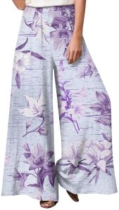Regular Fit Women Rayon Palazzo
