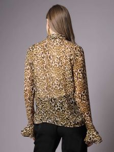 Women Animal Print Regular Fit Top