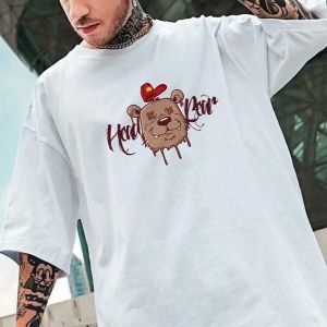 Mens Cotton Printed T-Shirt