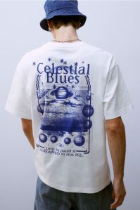 Mens Cotton Printed T-Shirt