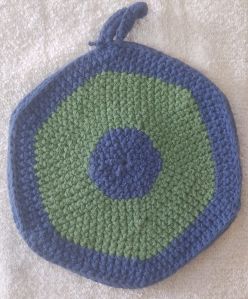 Cotton Knitted Pot Holder