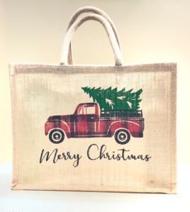 Jute Christmas Bags