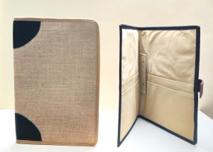 Jute File Folder