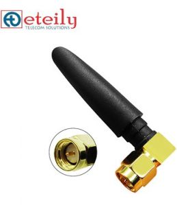 GSM 2.5dBi Rubber Duck Antenna with SMA (M) R/A Connector