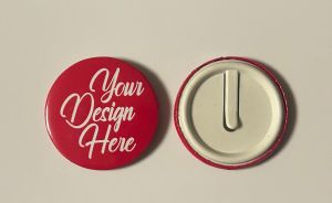 44mm Customized Button Badge with Hook