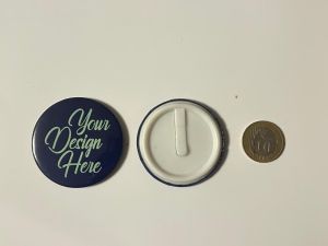 56mm Customized Button Badge with Hook