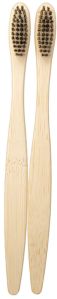 C Curve Charcoal Bamboo Toothbrush