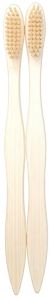 S Curve Fiber Bamboo Toothbrush