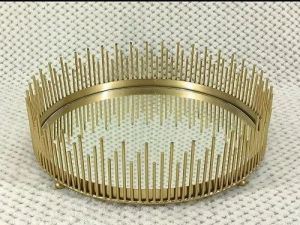Decorative Golden Tray