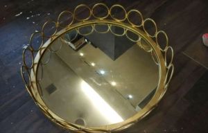 Metal Mirror Tray