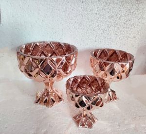 Silver Lotus Bowl set