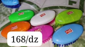 Oval Plastic Cloth Washing Brush