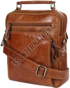 C-575 TAN Leather Sling Bags