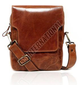 C-580 TAN Leather Sling Bags