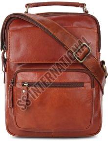 C-585 TAN Leather Sling Bags