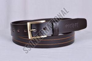 Mens Black Formal Wear Leather Belt