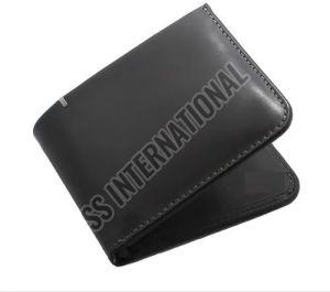 Mens Black Leather Wallet