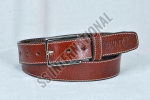 Mens Formal Wear Plain Leather Belt