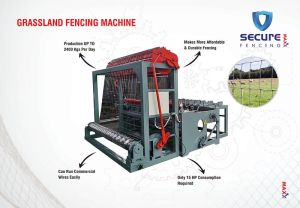 Grassland Field Wire Mesh Fencing Machine