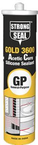 Strong Seal Gold 3600 Acetic Cure Silicone Sealant