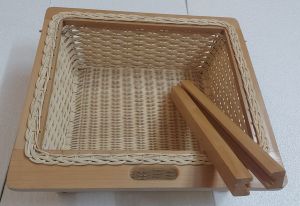 PVC Wooden Basket