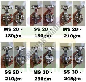 250 gm Soft Close Mild Steel Hinge