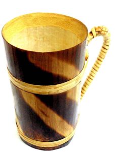 Bamboo Beer Mug