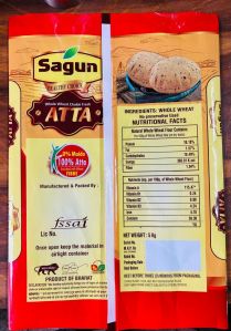 5 Kg BOPP Atta Packaging Bag