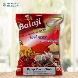 BOPP Red Chilli Powder Packaging Pouch