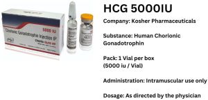 5000iu Human Chorionic Gonadotropin injection