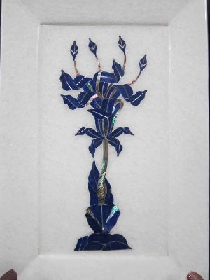 Marble Inlay Work Trays