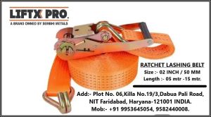 Truck Cargo Ratchet Lashing Belt