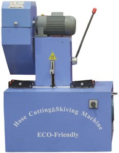 hose cutting cum skiving machine