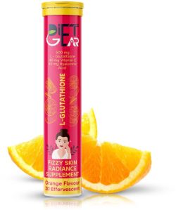 L Glutathione Reduced Effervescent (20 Tablets) (Orange Flavour)