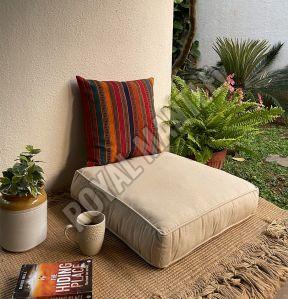 Linen Plain Floor Cushion