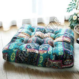 Linen Printed Floor Cushion