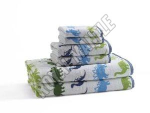 Printed Terry Bath Towel