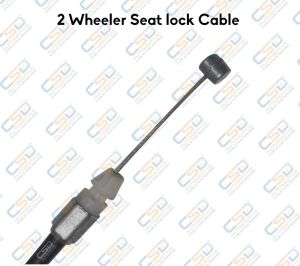 Two Wheeler Seat Lock Cable