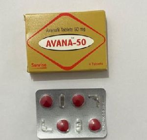 Avana 50mg Tablets