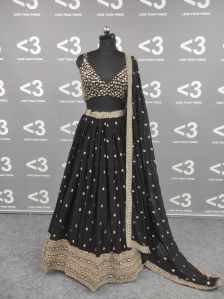 Elegant Indian Designer Lehenga for Sangeet Ceremony