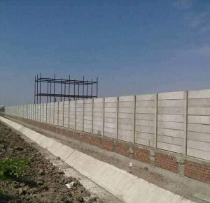 Open Plot Compound Wall