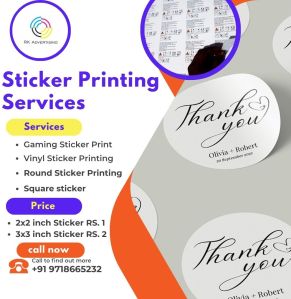 Sticker Printing Services