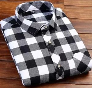 Mens Cotton Check Shirt