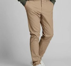 Mens Comfort Fit Cotton Trouser