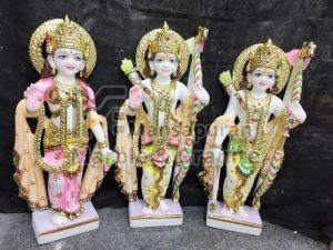 2 Feet Ram Darbar Marble Statue